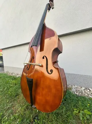 Kontrabas 3/4 masivní, český