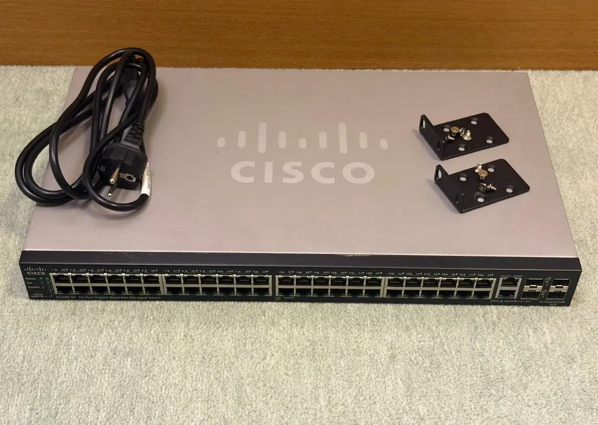 Cisco switch SG500-52 – stackable managed L3 switch