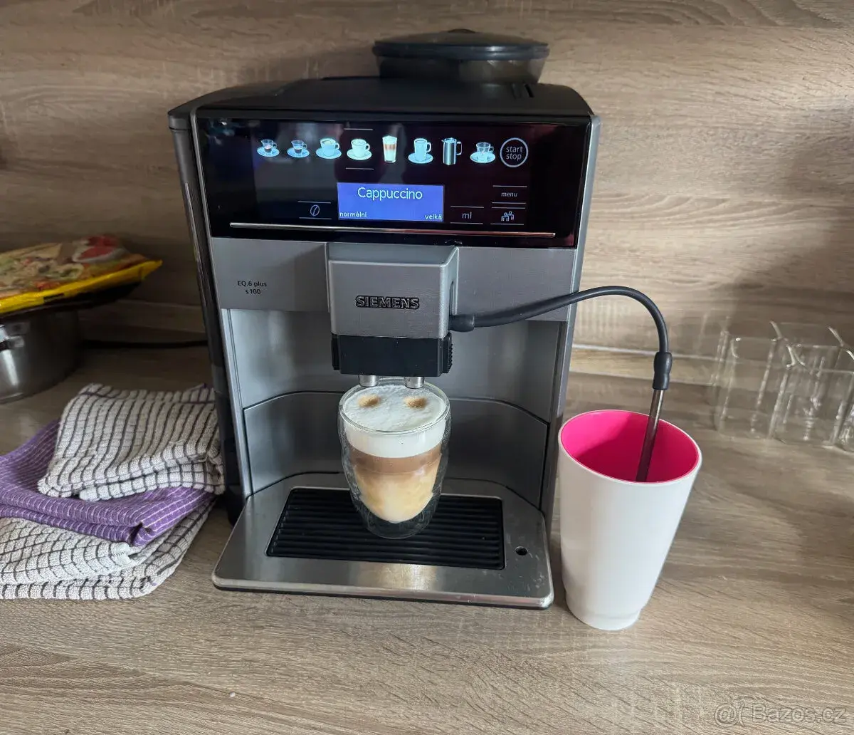 Automatický kávovar Siemens dotykový
