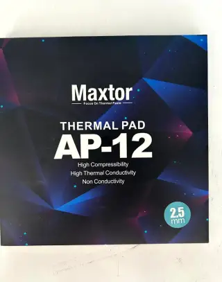 Nový výkonný thermal pad Maxtor 14.8 W/mK – 2.5 mm (120x120