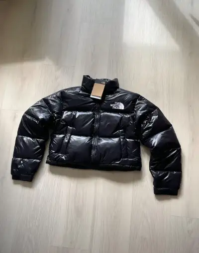 Dámska zimná bunda The North Face cropped puffer - M