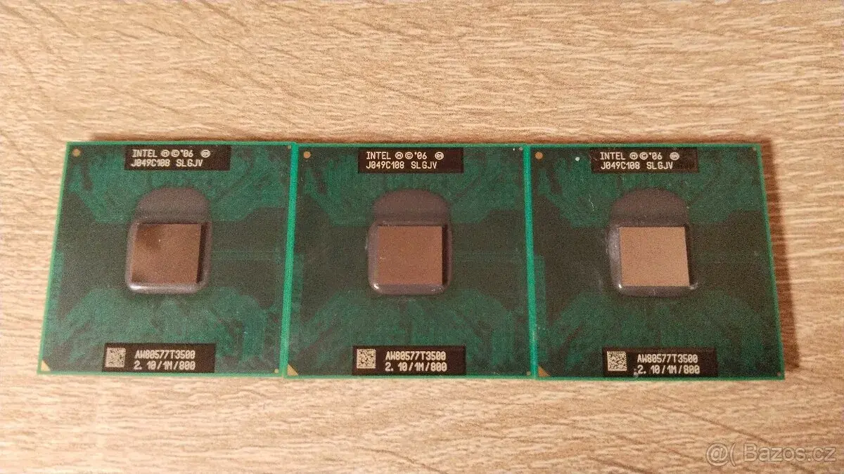 Intel T3500 2.1GHz, notebook