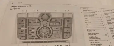 OPEL návod autorádio a informační systém více typů Navi + CD