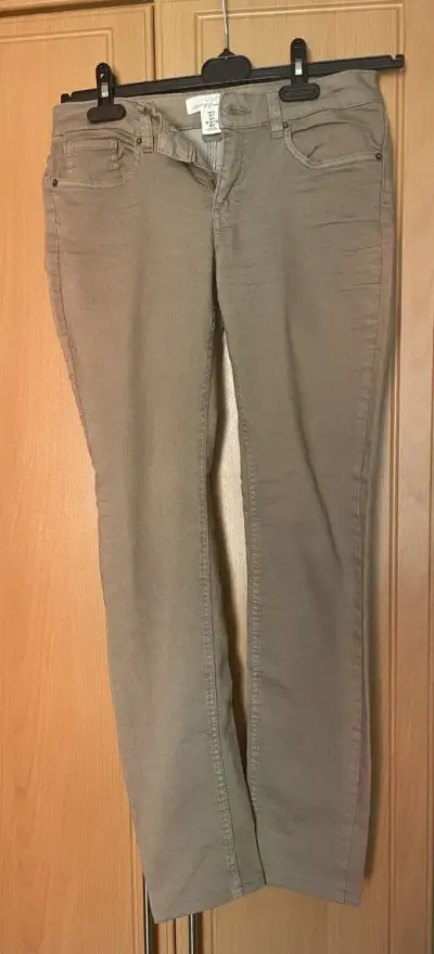2x dámské rifle / džíny, H&M, vel. 38