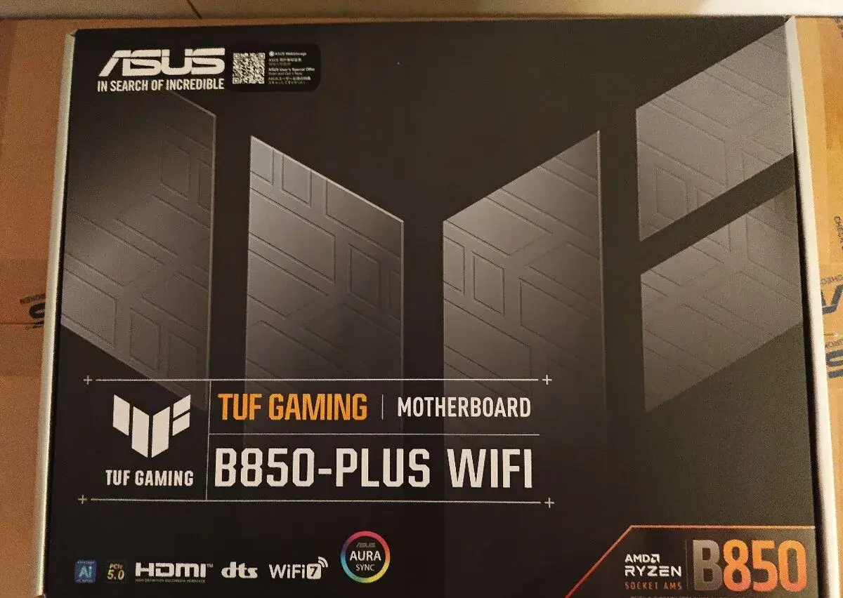 ASUS TUF GAMING B850-PLUS WIFI