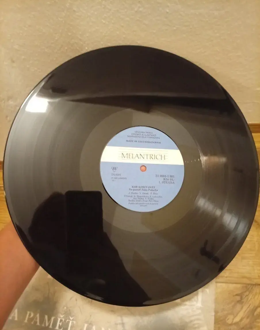 Kde končí svět - Na paměť Jana Palacha, LP Melantrich