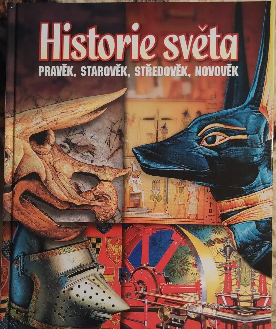 HISTORIE SVĚTA - krásná kniha, top stav