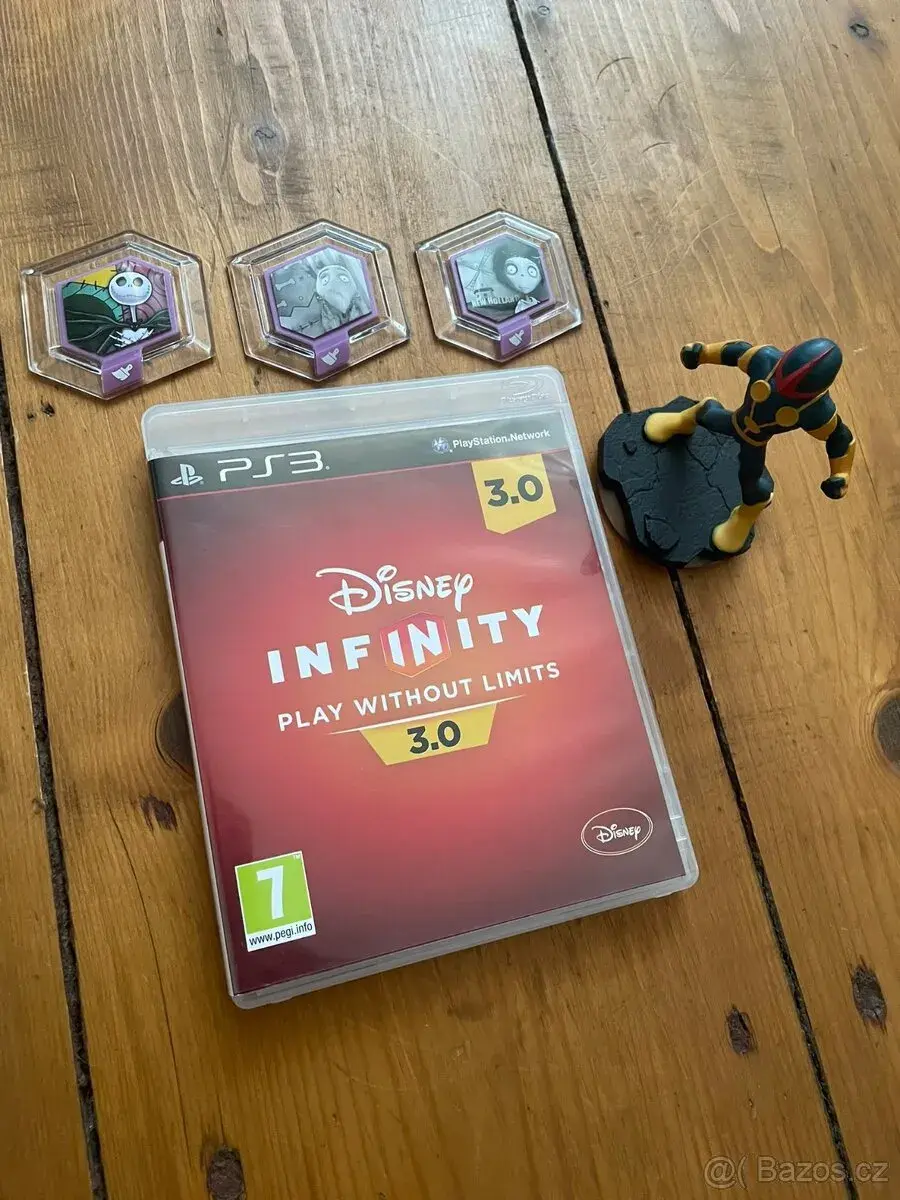 Disney Infinity 3.0 Playstation PS3 + figurka + 3 portály