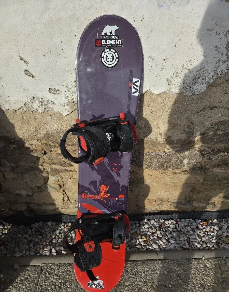 Snowboard 124 + vázání
