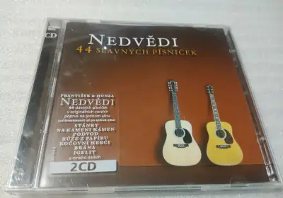 Cd - 2 cd Nedvědi - 44 slavných písniček