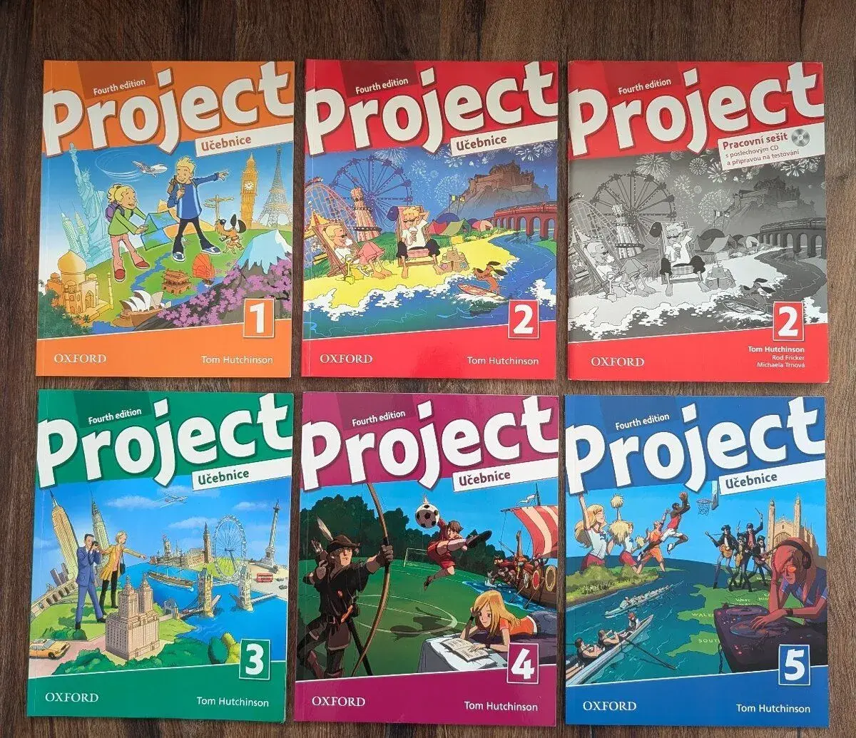 Projects fourth edition Tom Hutchinson učebnice angličtiny