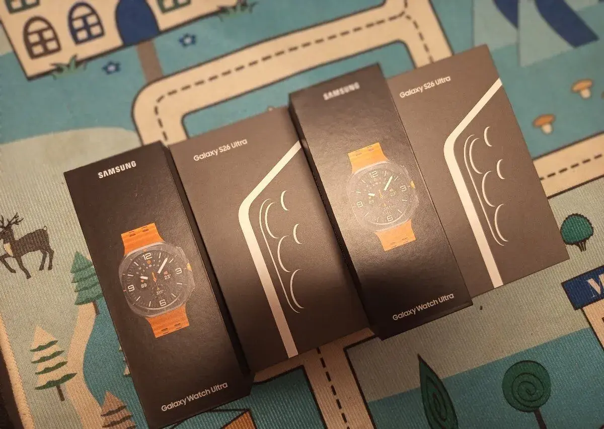 Samsung Galaxy S26 ULTRA + Galaxy watch ULTRA 2025 - NOVÉ ✓