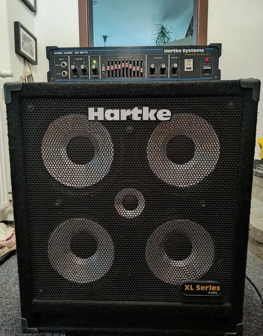 Hartke HA3500 + bednu 4.5XL 400W