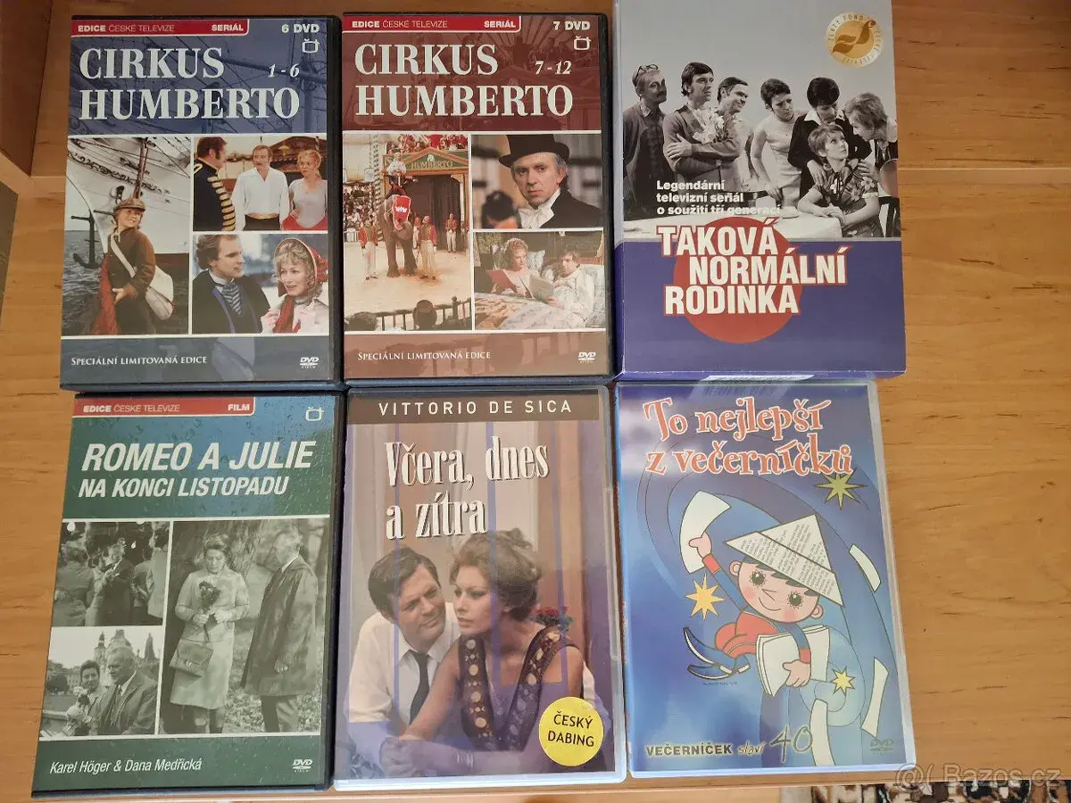 DVD z edice ČT - pro dospělé i děti