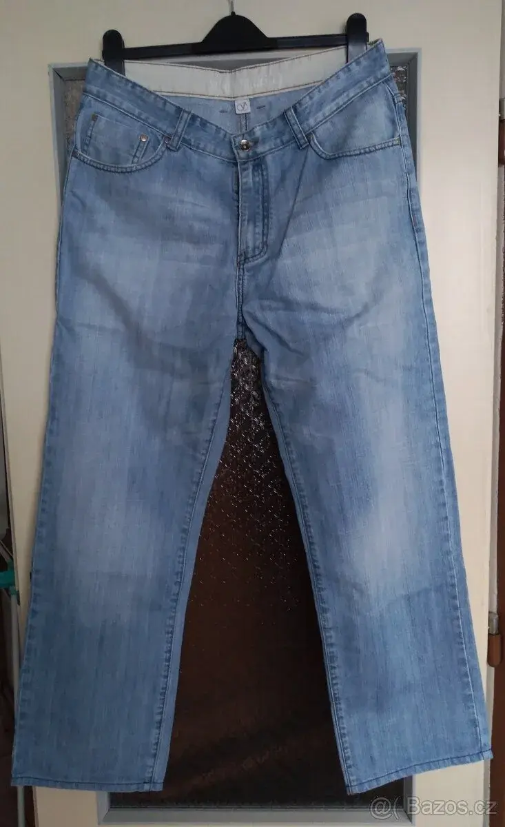 Pánské širší jeans, vel. M
