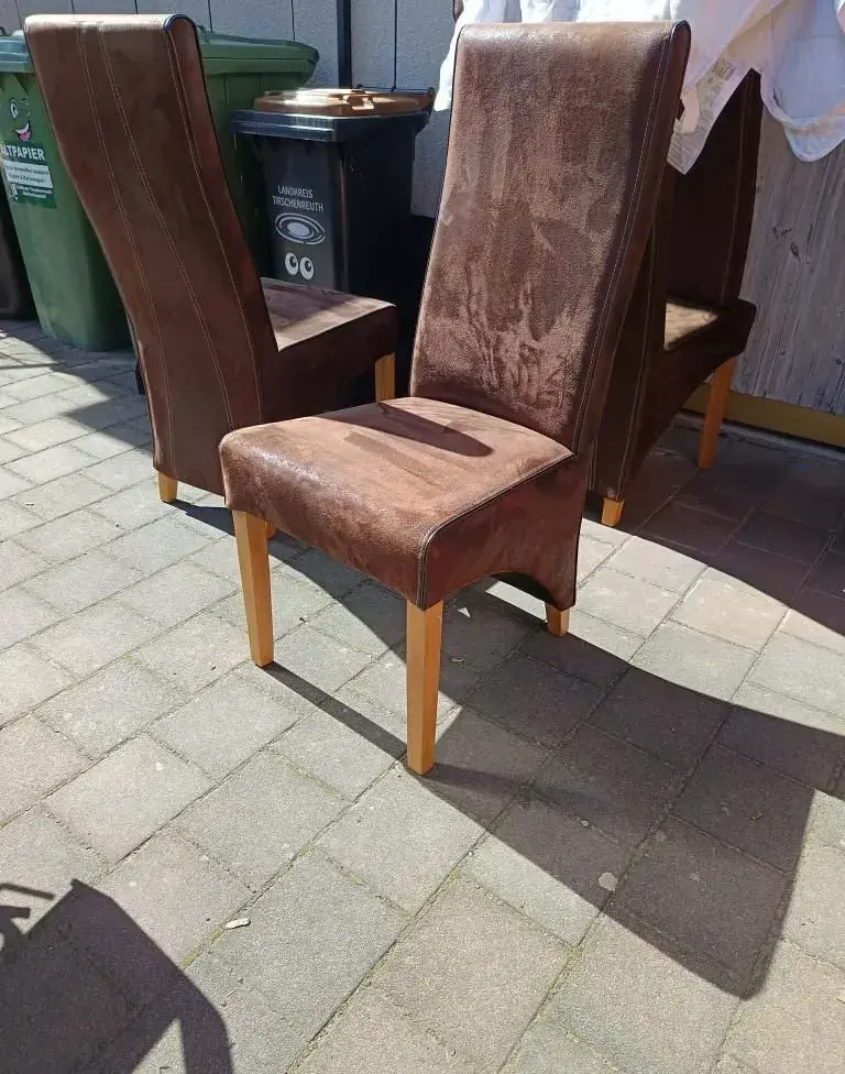 4 kusy extra židle vysoké opěradlo - lux