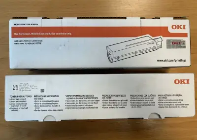 Nový OKI 44992402 BK originální toner černý