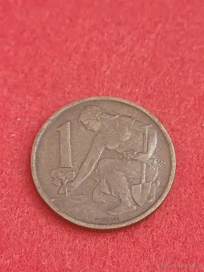 1 koruna 1957