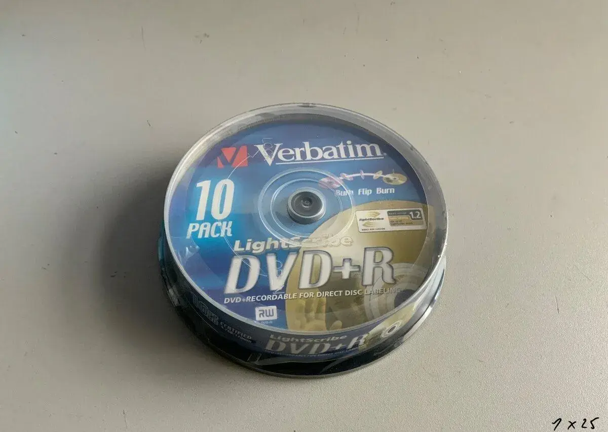DVD lightscribe