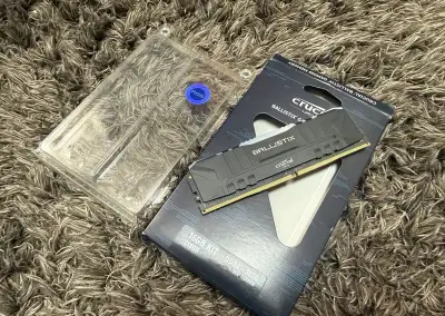 Crucial Ballistix RGB Black DDR4 8GB (1x8GB) 3600MHz CL16