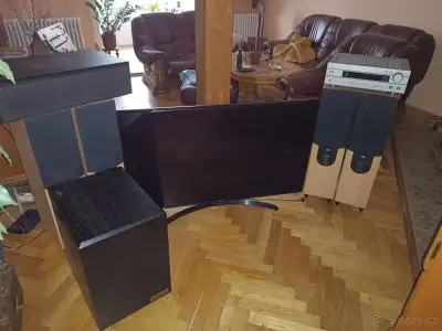 Domaci kino (reprosoustava) + LED TV LG