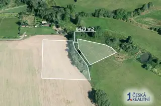 Zahrada 8 423 m², Podíl 5 % o výměře 421 m²