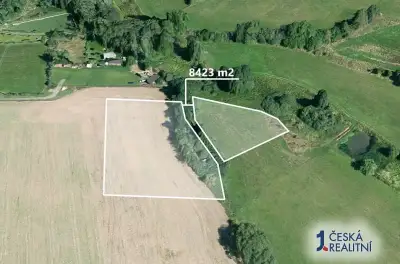Zahrada 8 423 m², Podíl 5 % o výměře 421 m²