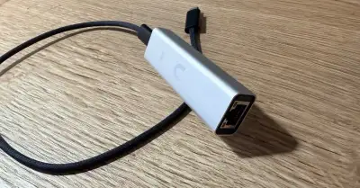 Ubiquiti 5Gbit ethernetový adaptér do USB-C