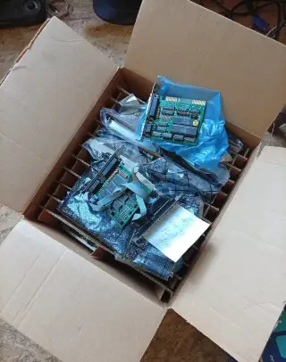 Historické PC komponenty.