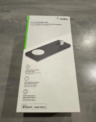 Belkin BOOST CHARGE PRO 3v1 MagSafe nabíječka 15W