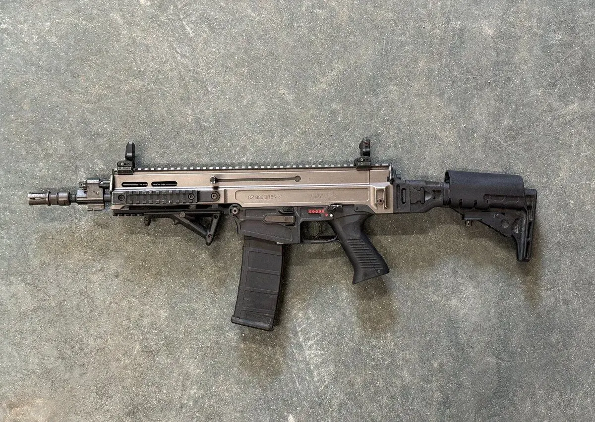ASG CZ Bren 805 po upgrade