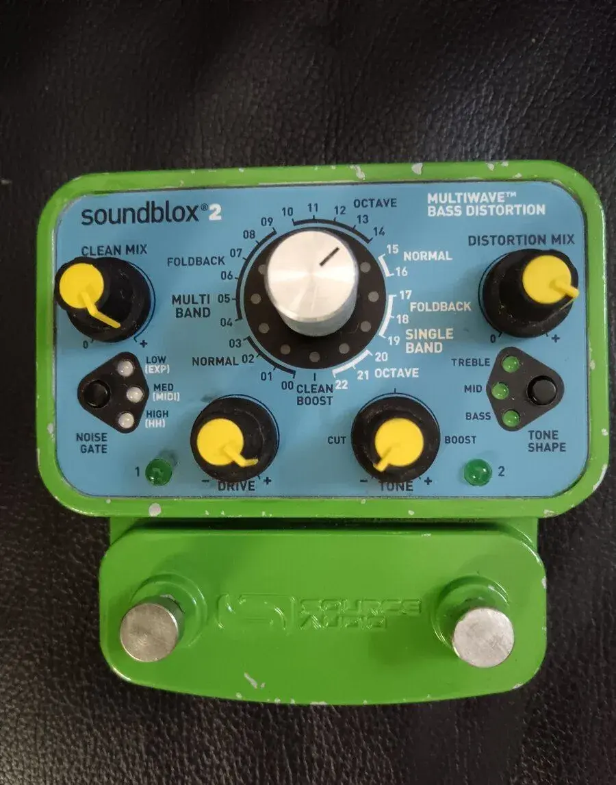 Kytarový efekt SA221 Soundblox 2 Multiwave Bass Distortion