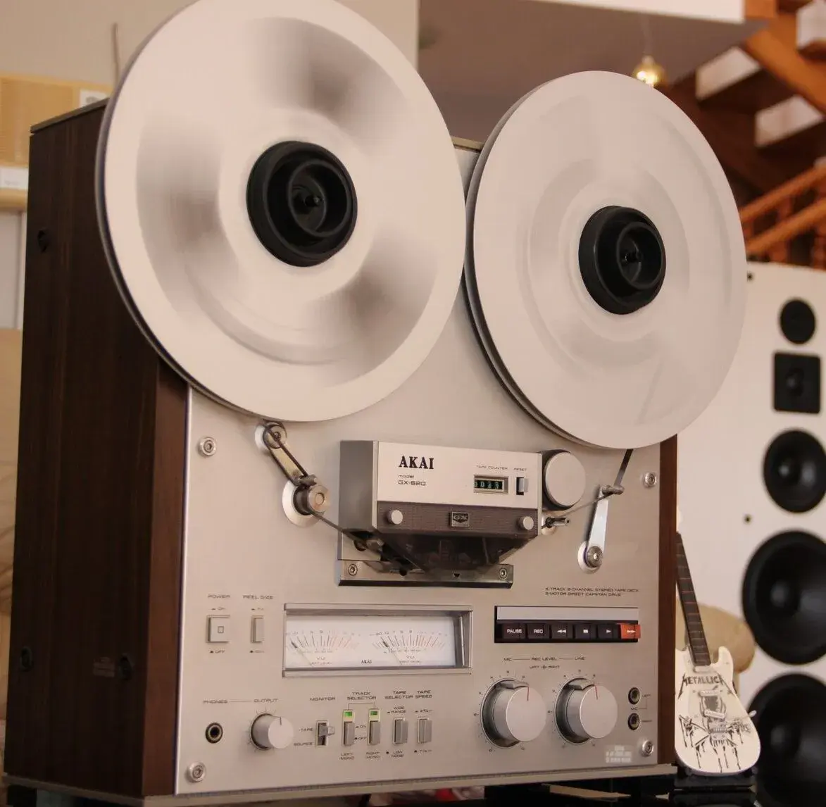 ♫ Akai GX-620 v stavu ♫ Kotoučový magnetofon ♫