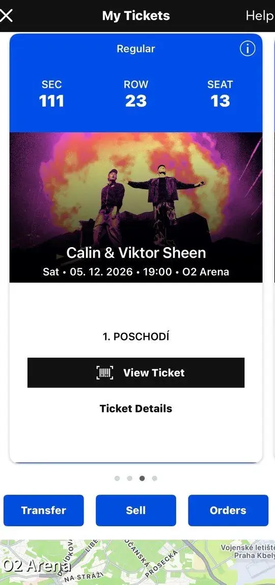 Calin & Sheen O2 arena 5.12