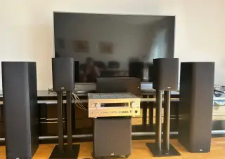 Bowers & Wilkins B&W 5.1 domácí kino + subwoofer ASW675 + Ya