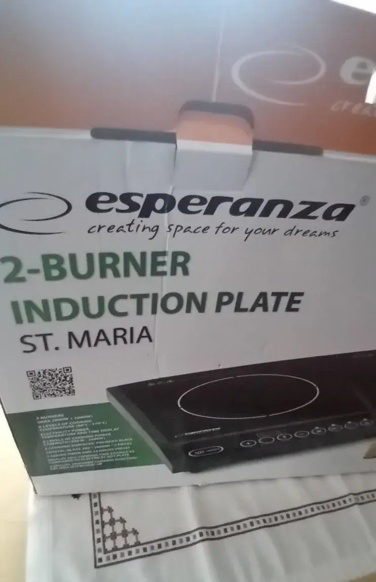 Indukční vařič Esperanza ST. MARIA 2plot.
