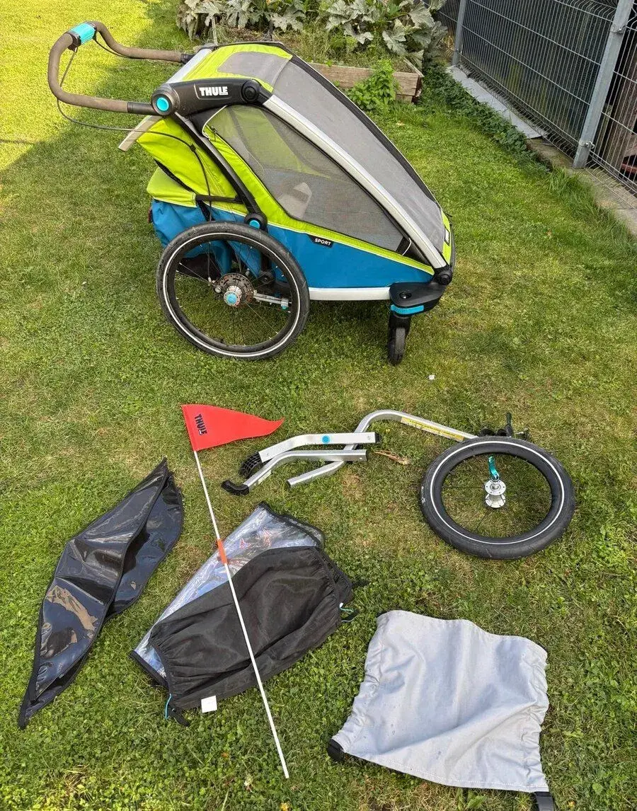 Dětský vozík Thule Chariot Sport blue/green