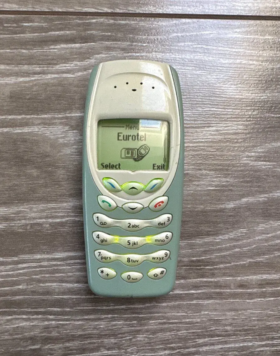 Nokia 3410 - bez češtiny