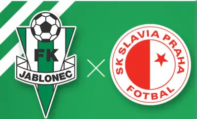 Fk Jablonec Sk Slavia Praha na hlavní tribunu