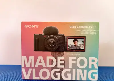 Sony ZV-1F – NOVÁ, nerozbalená