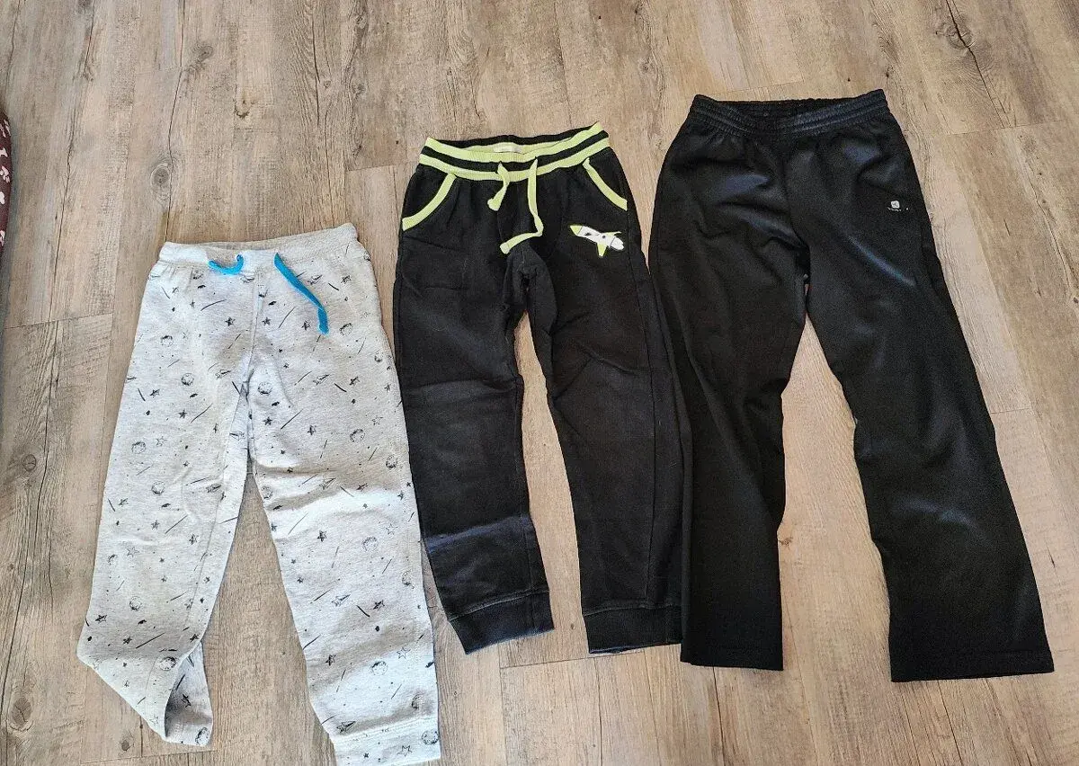 Tepláky decathlon vel. 122, 127