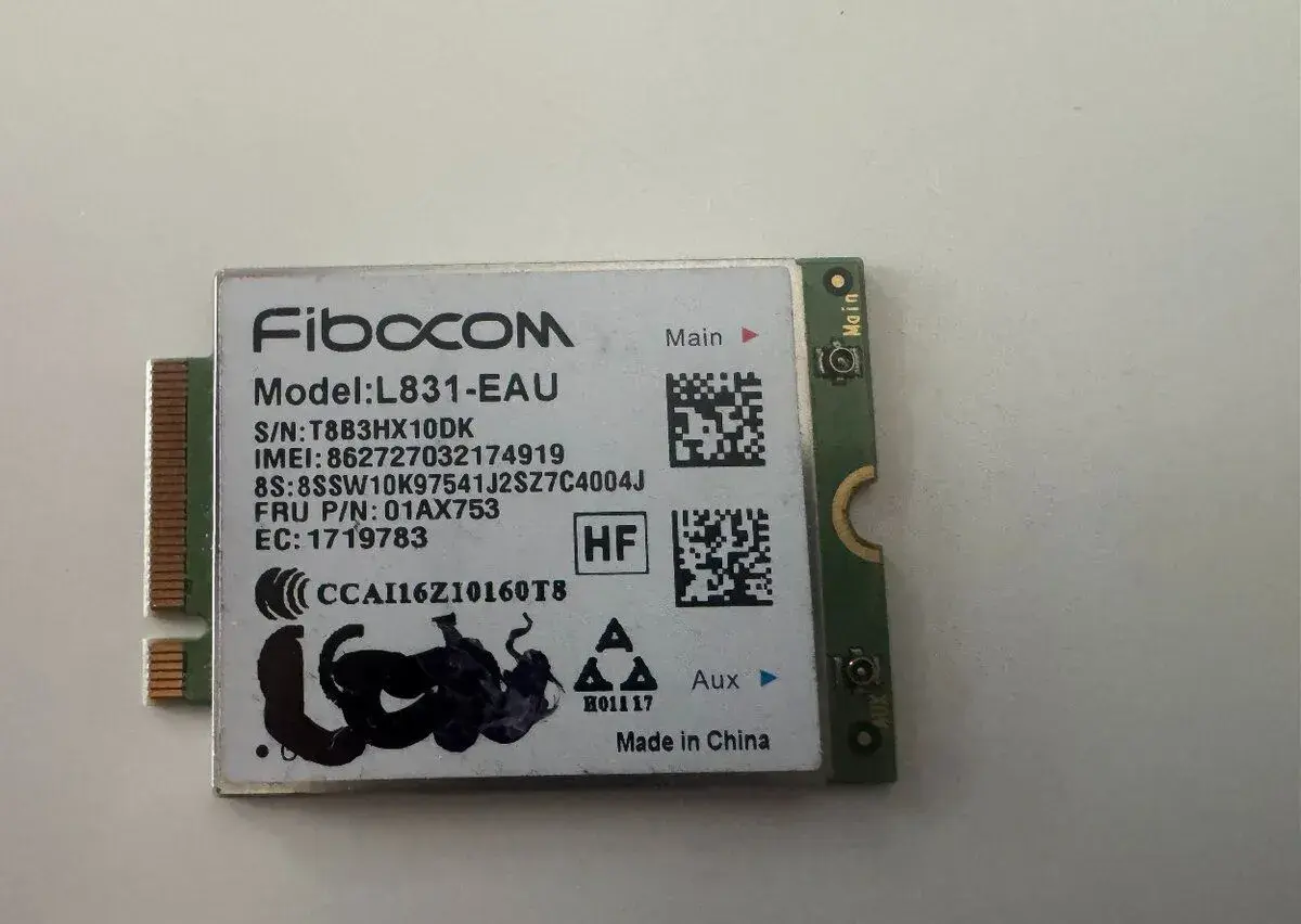 LTE modem Fibocom L831-EAU (M.2)