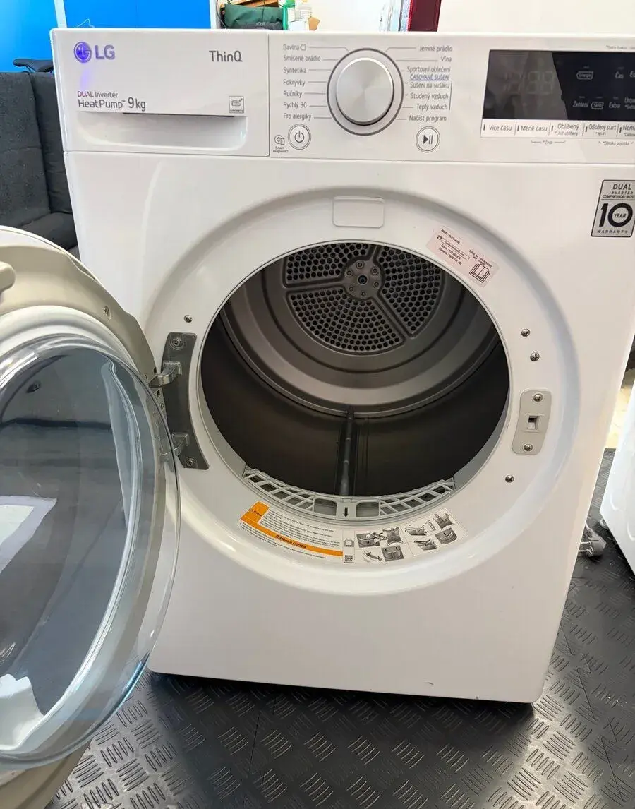 Sušička LG RC91V5AV6Q 9 kg – na opravu