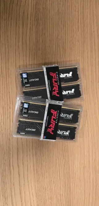Kingston FURY 16GB KIT DDR4 3200MHz CL16 Beast Black