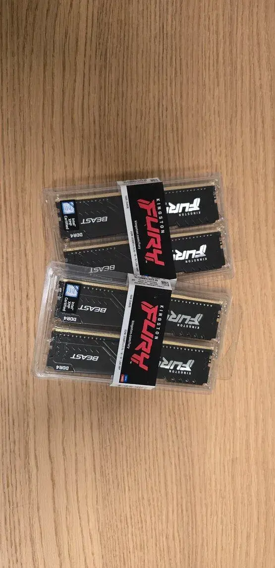 Kingston FURY 16GB KIT DDR4 3200MHz CL16 Beast Black