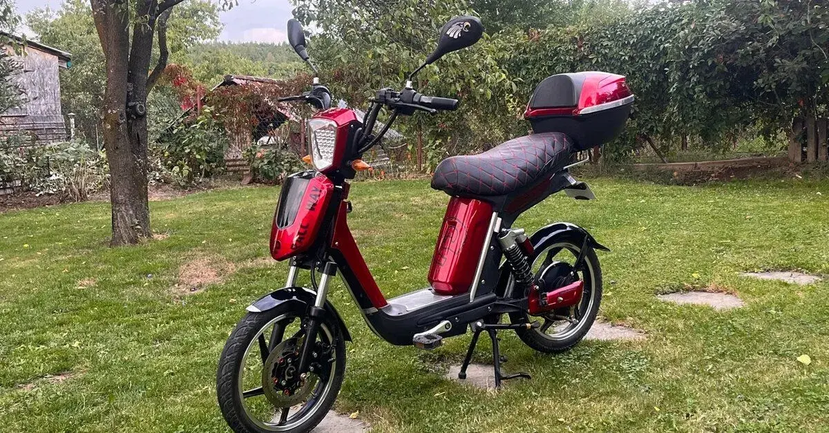 Elektro moped ebabeta bez řidičáku