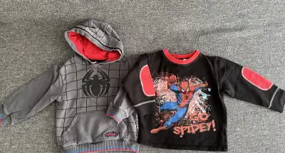 Chlapecké mikiny Spiderman - vel. 110/116