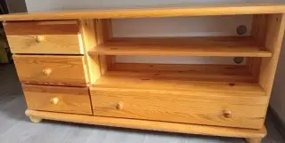 Komoda masivní borovice tv stolek