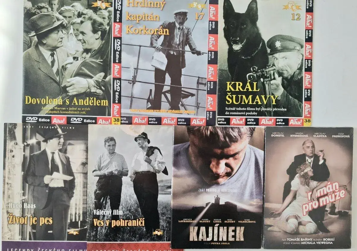 DVD -české filmy /cena za vše