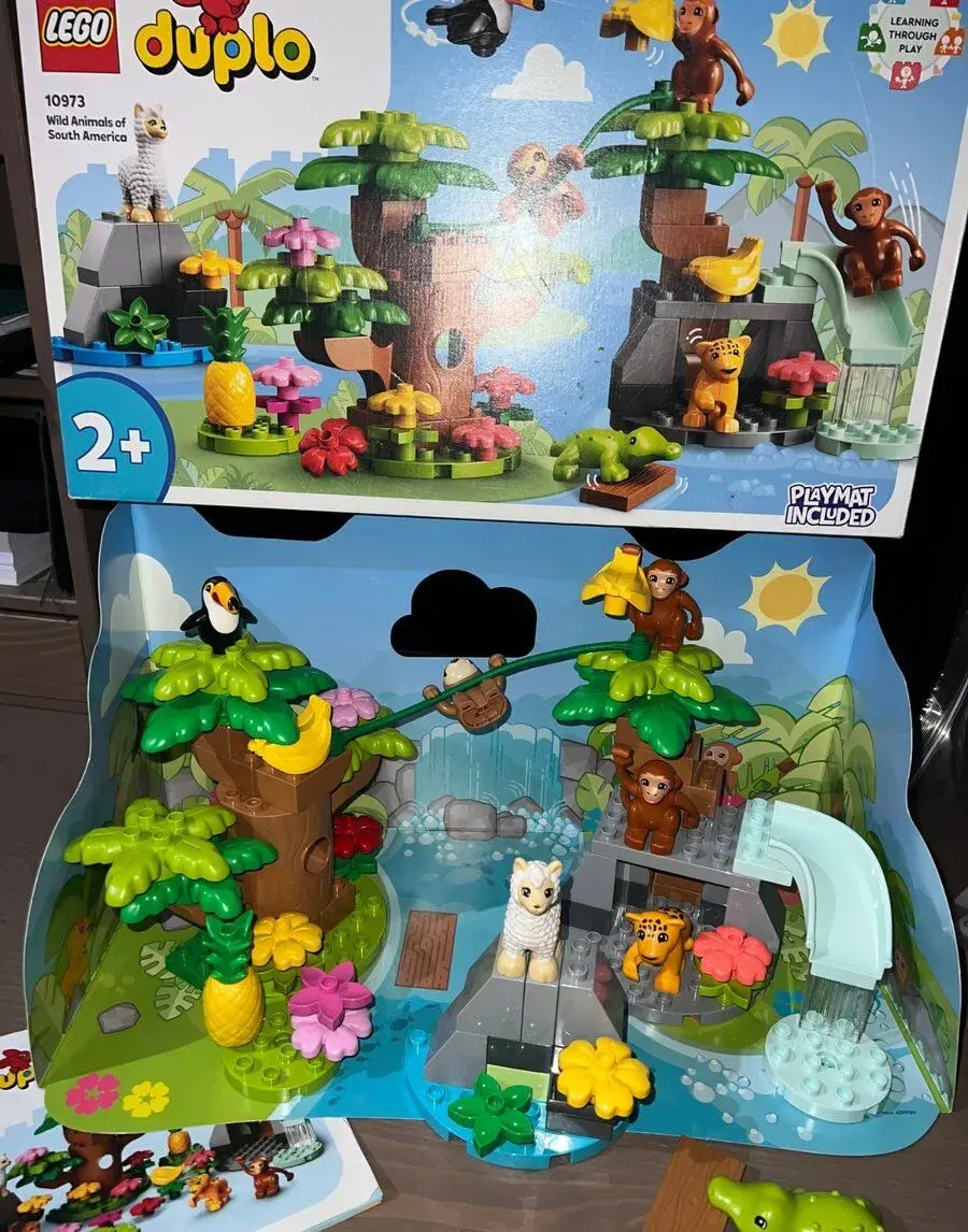 Lego Duplo 10973 - Divoká zvířata Jižní Ameriky